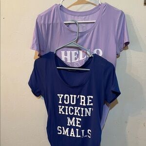 💗💙 T W O 💗💙 maternity T-Shirts - Purple and Blue

🎉DISCOUNTED SHIPPING!🥳